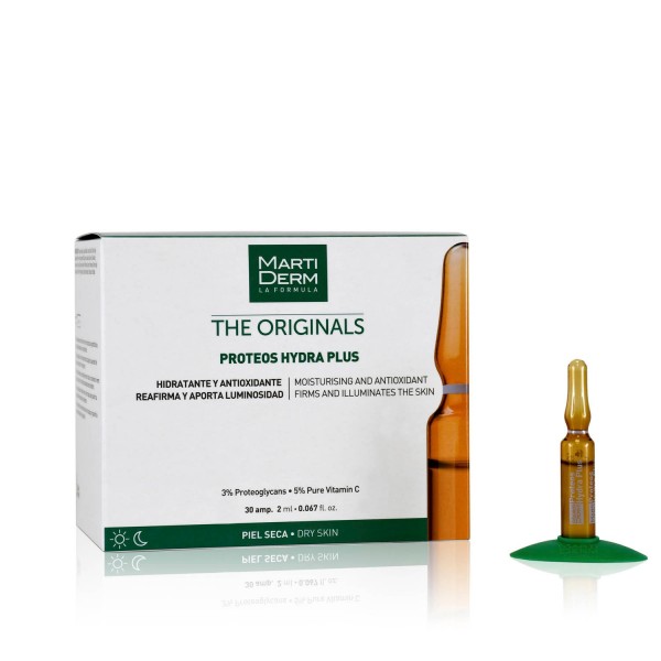 MARTIDERM PROTEOS HYDRA PLUS PIEL SECA 30 AMPOLLAS