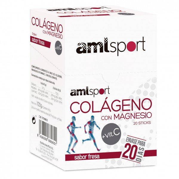 COLAGENO MAGNESIO VITAMINA C 20 STICKS LAJUSTICIA