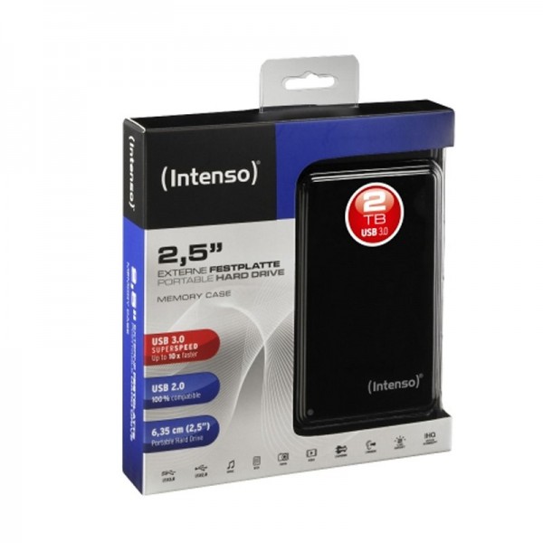 Intenso hd 6021580 2tb 2.5" usb 3.0 negro