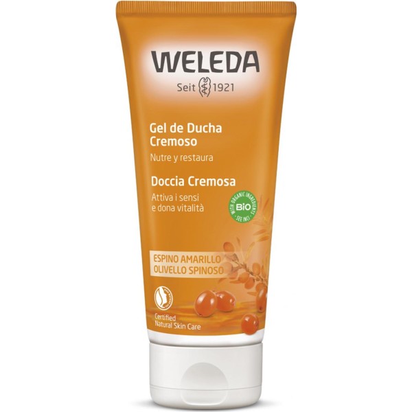 Weleda espino amarillo gel de ducha cremoso 200ml