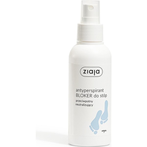 Ziaja anti-transpirant blocker spray para pies 100ml vaporizador